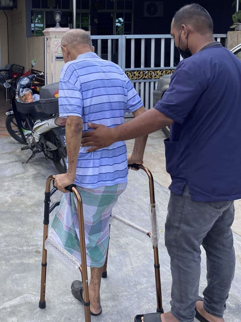 House call stroke rehab jitra, pendang wall & bones 3